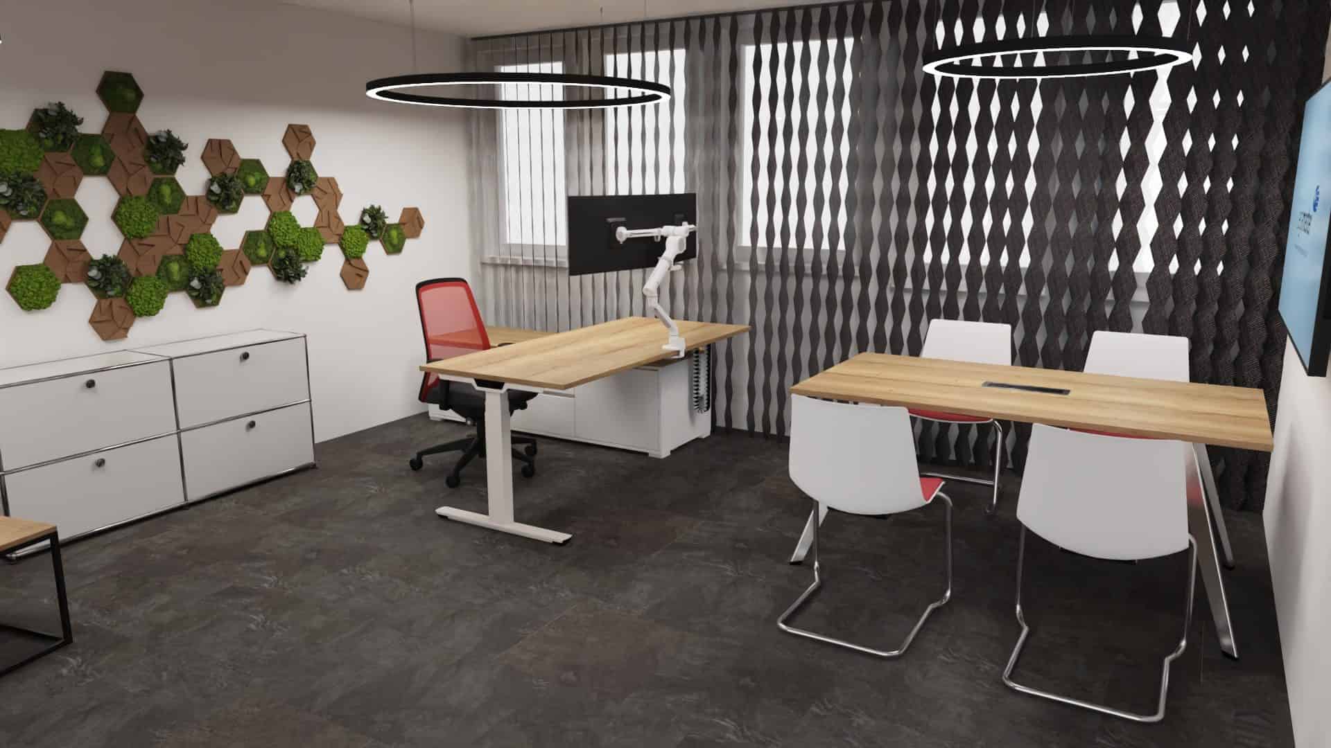 BRK Amberg Chefbüro – Planung