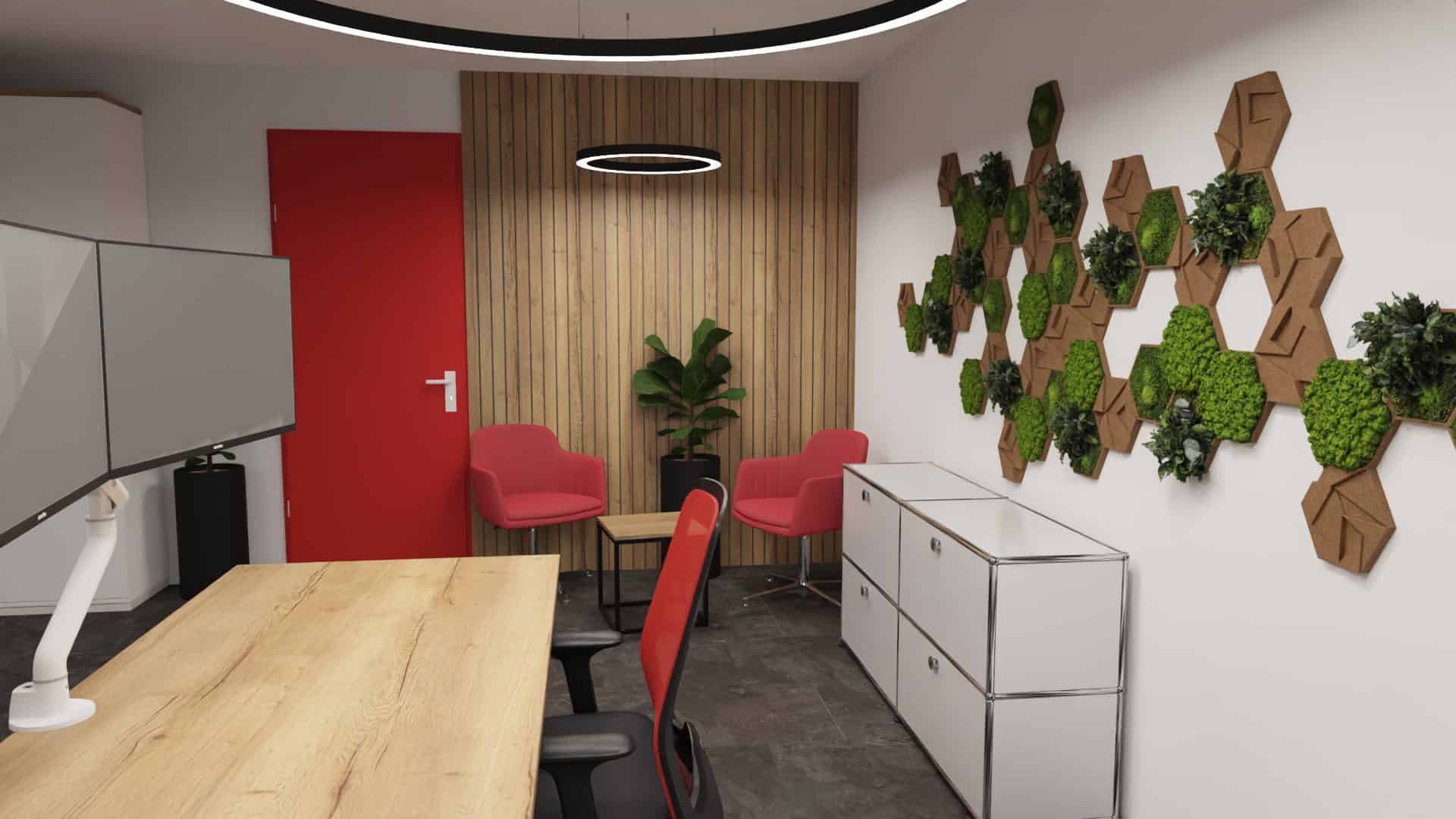 BRK Amberg Chefbüro – Planung